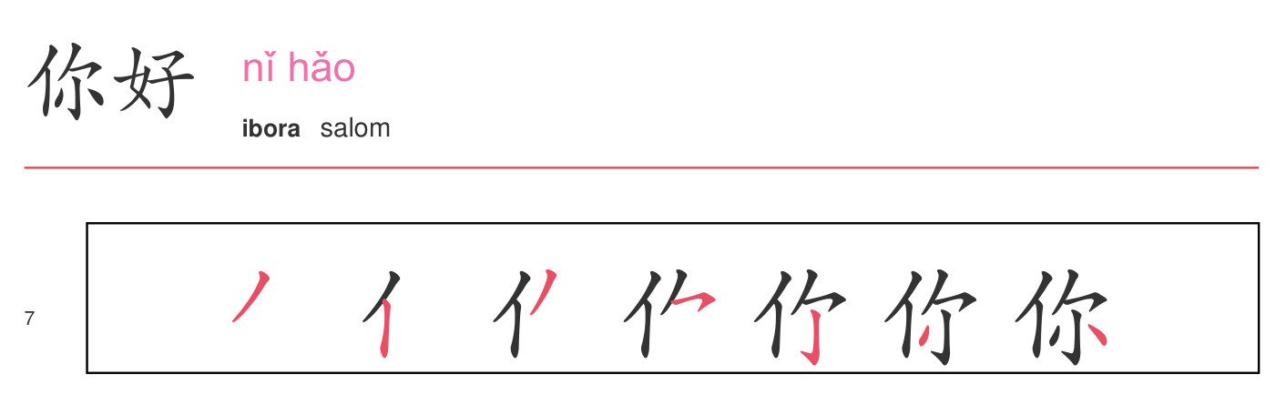 HSK 1 kaligrafiya kitobi (HSK 3.0) — muqova